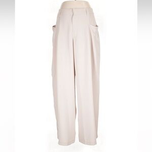 Ruti Elegant Cream Women's Wide-Leg Pants like new 10